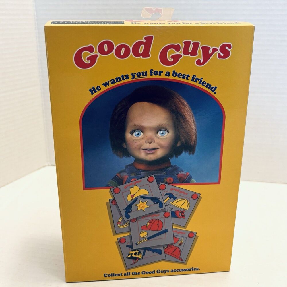 NECA Childs Play "Good Guys" Ultimate Chucky 4 Inch scale action figure